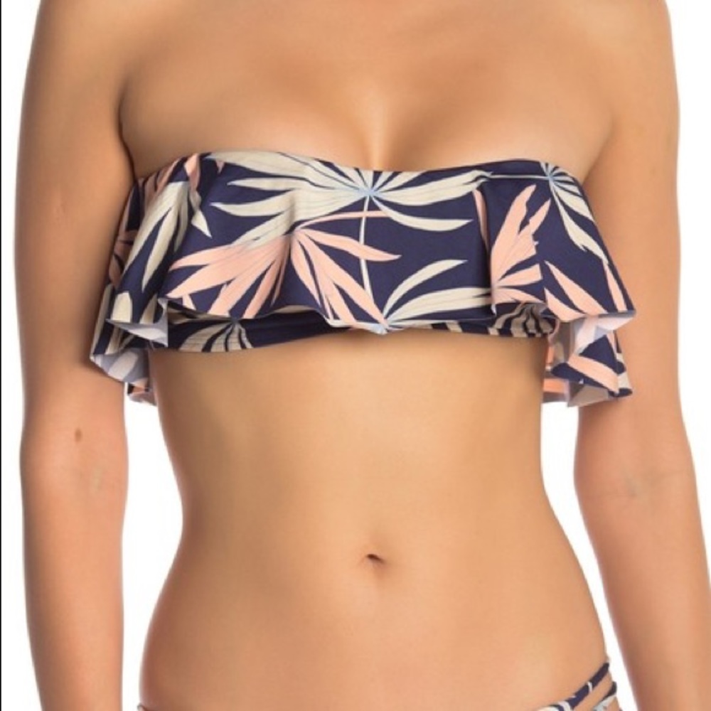 NWT l space Lynn bandeau bikini top